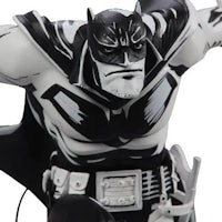 Batman Black and White Batman White Knight by Sean Murphy Sketch Edition Variant Resin 1:10 Scale Statue